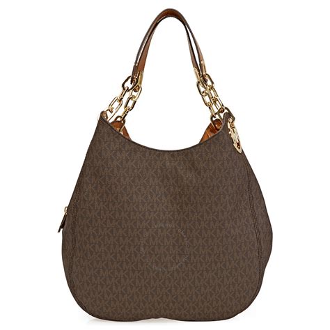 michael kors 30s7gftl3b|Michael Kors Fulton Large Logo Shoulder Bag.